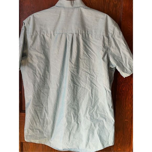 Van Heusen short sleeve striped button down - Picture 3 of 5
